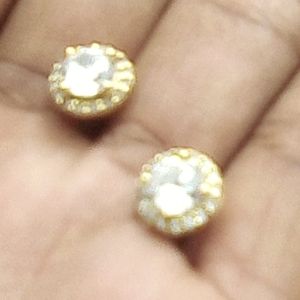 KAY JEWELRY HALO DIAMOND EARRINGS